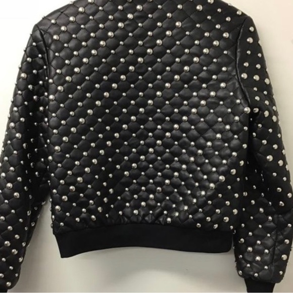 Faux leather Balmain inspired jacket - Picture 2 of 3